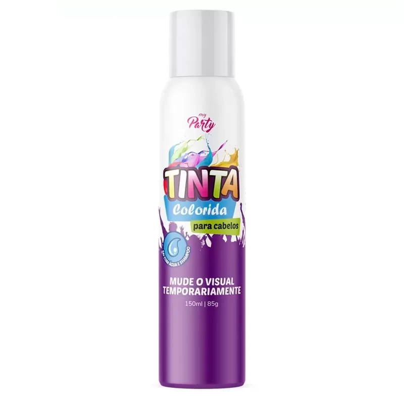 Tinta My Party Cabelo Branco 150ml Ae2600084 Mundial Prime