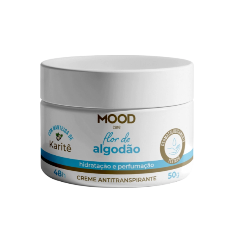 Desod.creme Mood 50ml Flor De Algodao