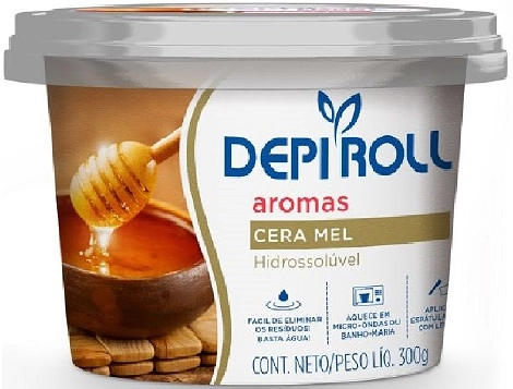 Cera Hidrossoluvel Depi Roll 300gr Mel