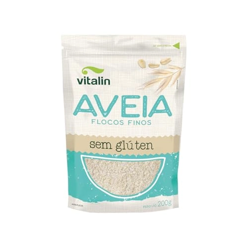 Aveia Em Flocos Finos Vitalin Pouch 200g