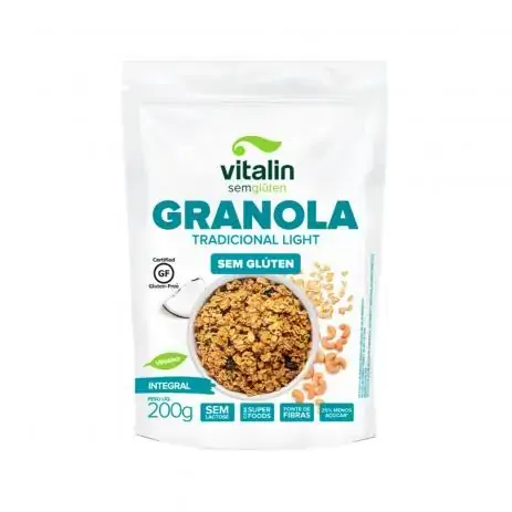 Granola Vitalin Trad Light Integral 200g