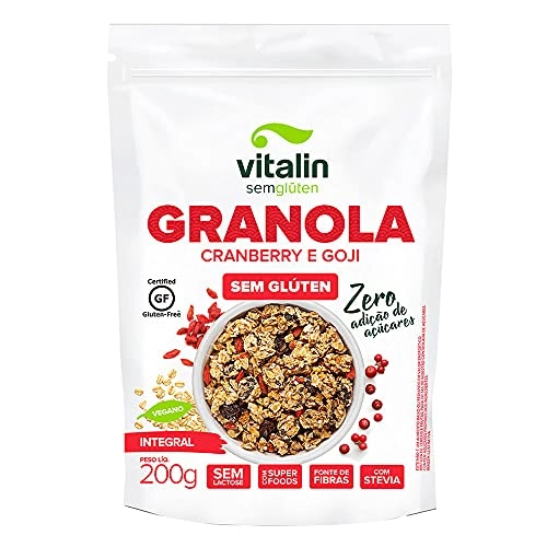 Granola Cranberry E Gojy S/a Vitalin 200g