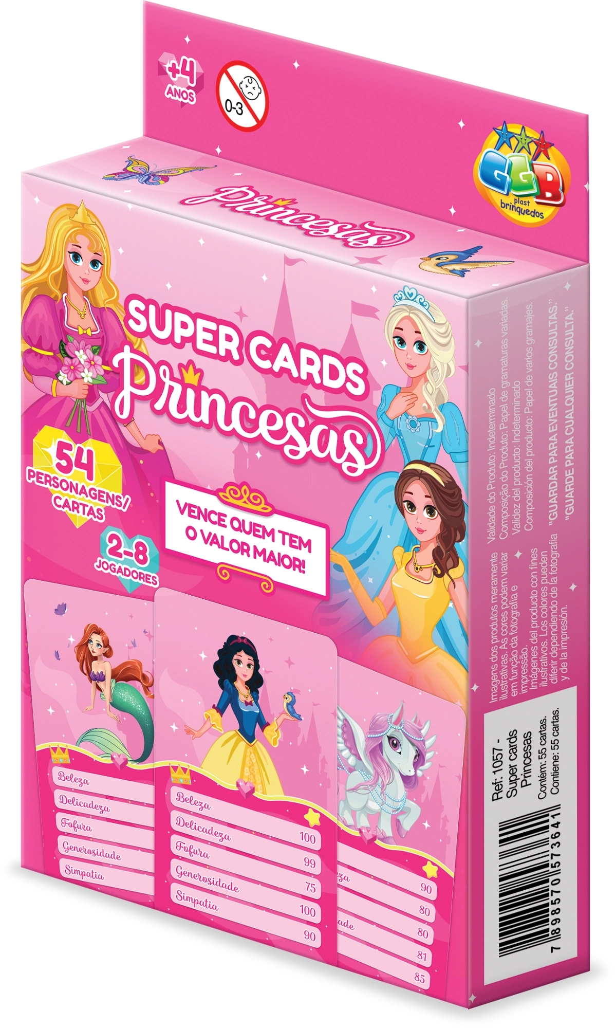 Jogo Super Cards Princesas 54