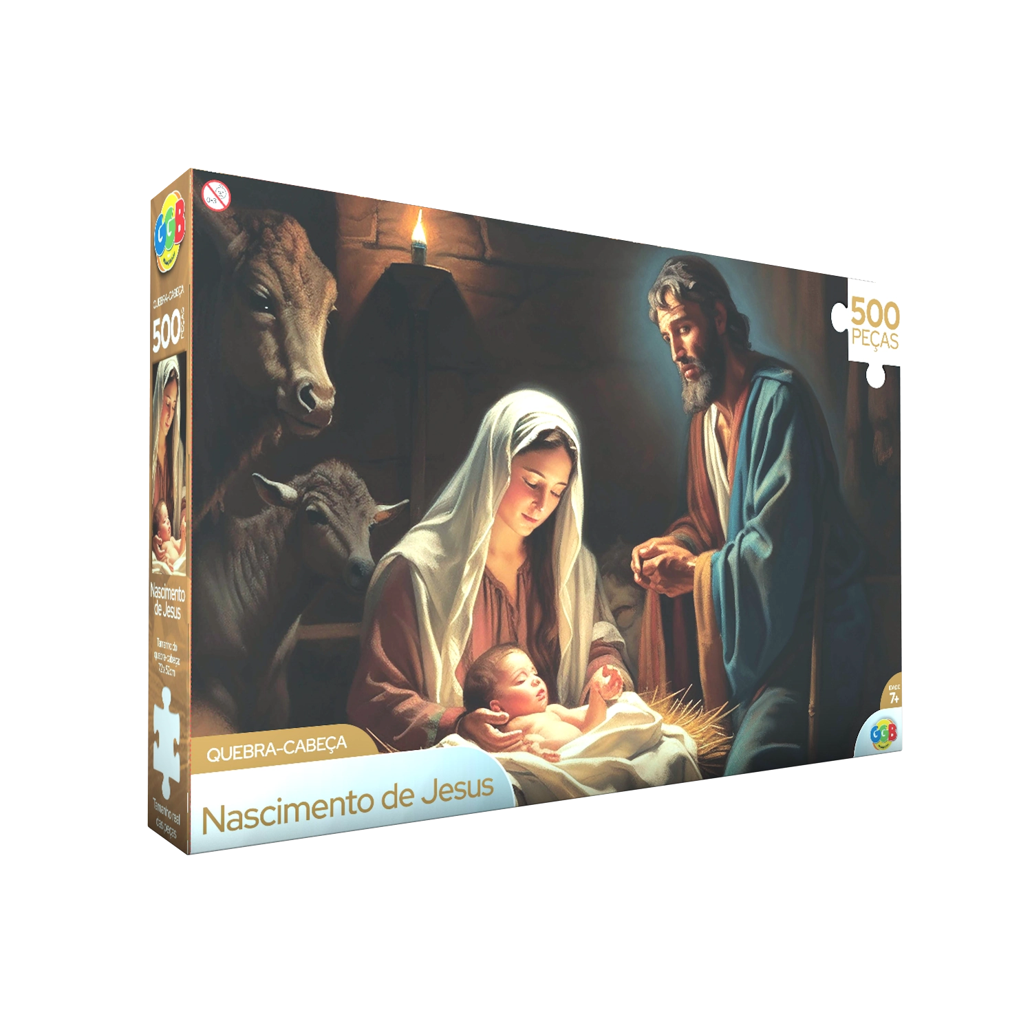 Quebra Cabeca 500 Pcs Nascimento De Jesus