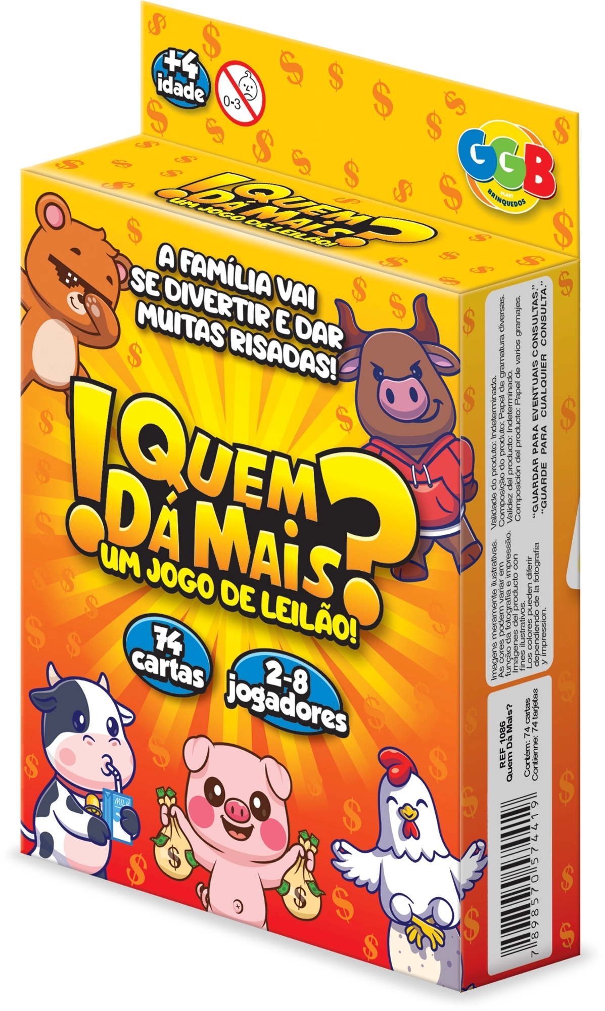 Jogo Quem Da Mais 1086 Ggb
