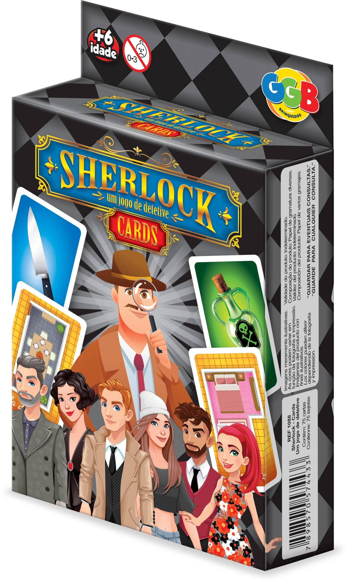 Scherlock Cards Um Jogo De Detetive