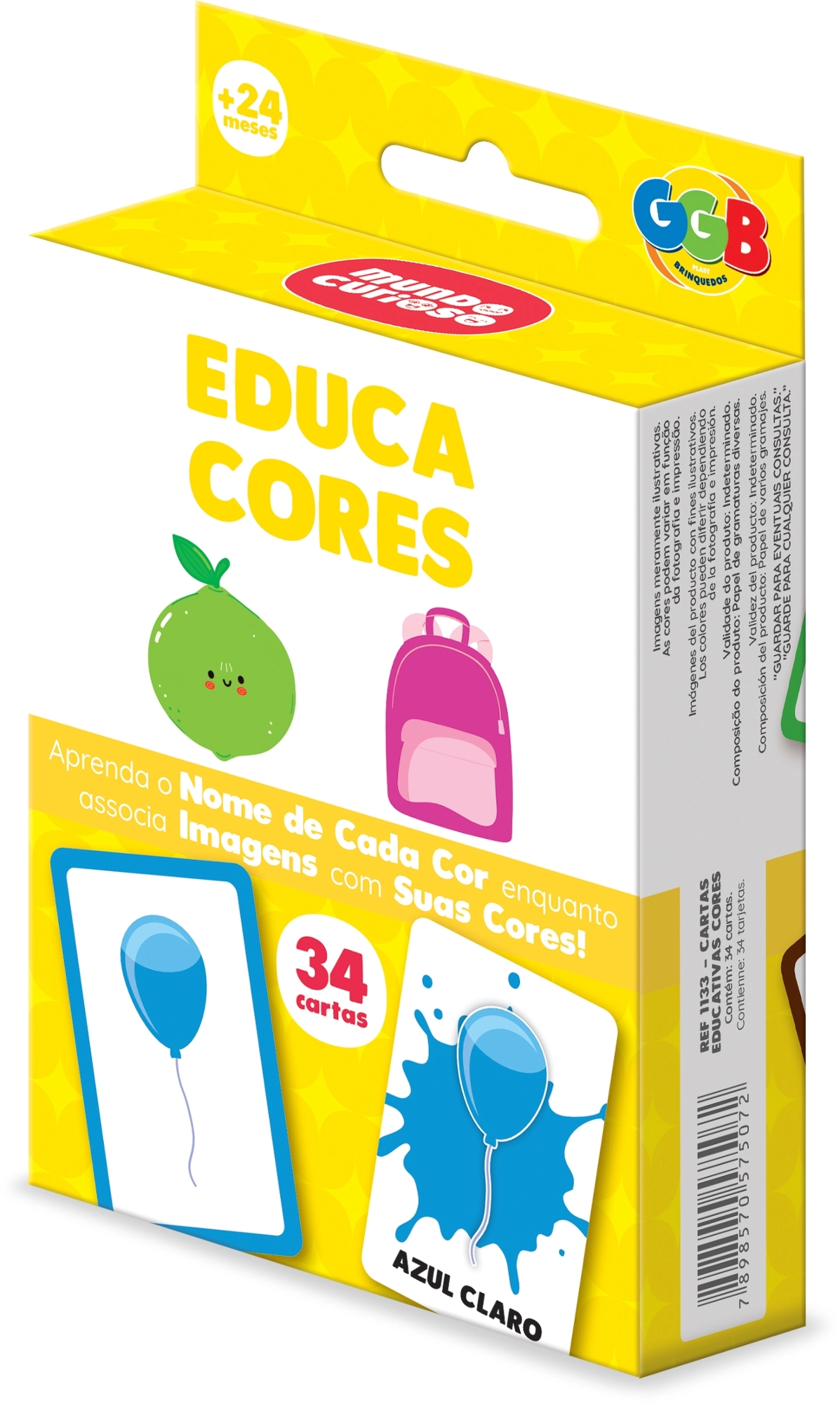 Jogo Educa Cores 1133 Ggb
