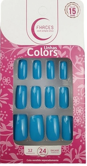 Unhas Fhaces Colors Classica C/24 Festa