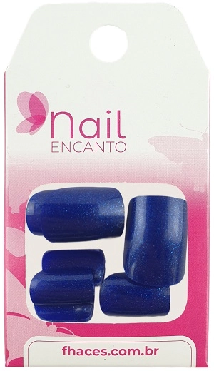 Unhas Fhaces Nail Encanto C/28 Jeans