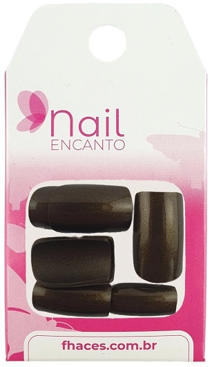 Unhas Fhaces Nail Encanto C/28 Camuflado