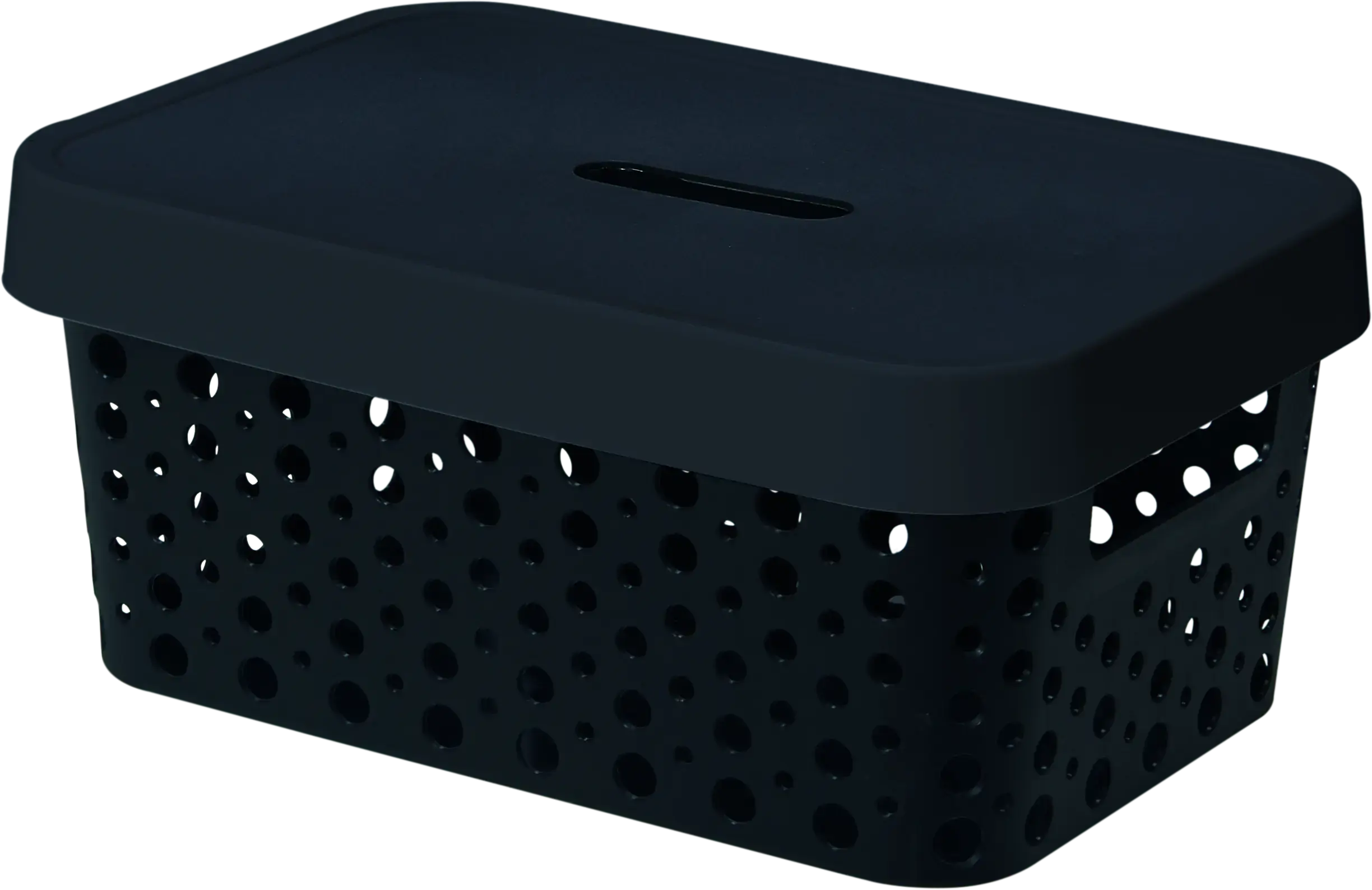 Cesto 4,5l C Tampa Preto
