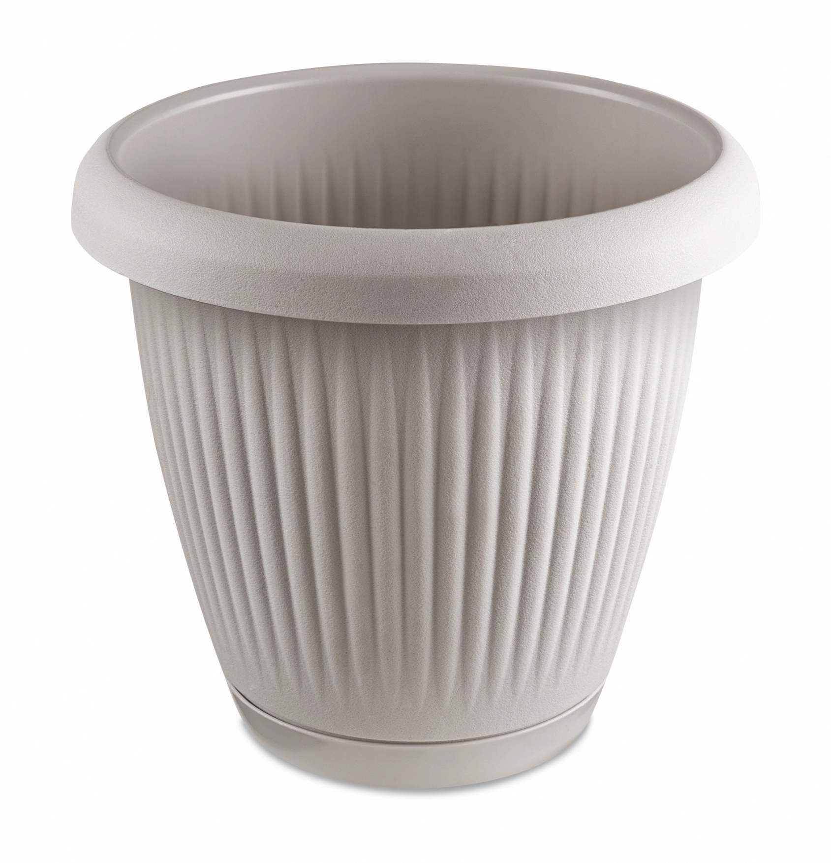 Vaso Prat Red 19,6l Cinza Claro Ref: 920