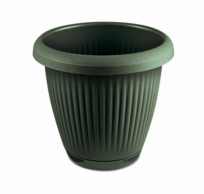 Vaso Redondo C/ Prato Usual 19,6l Verde 924