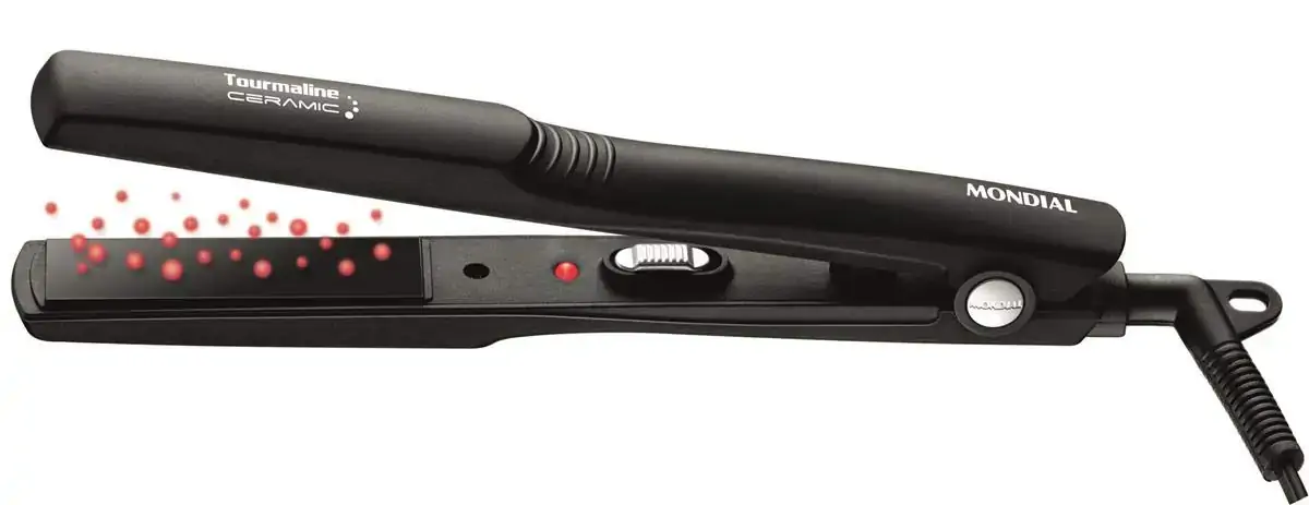 Prancha Alisadora Mondial Tourmaline Ceramic P 15 Bivolt Un