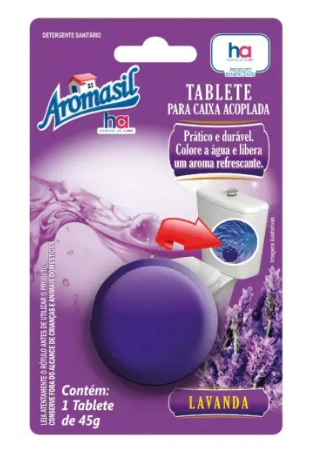 Tablete Perf Aromasil 45g Lavanda