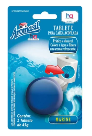 Tablete Perfumado Aromasil 45g Marine