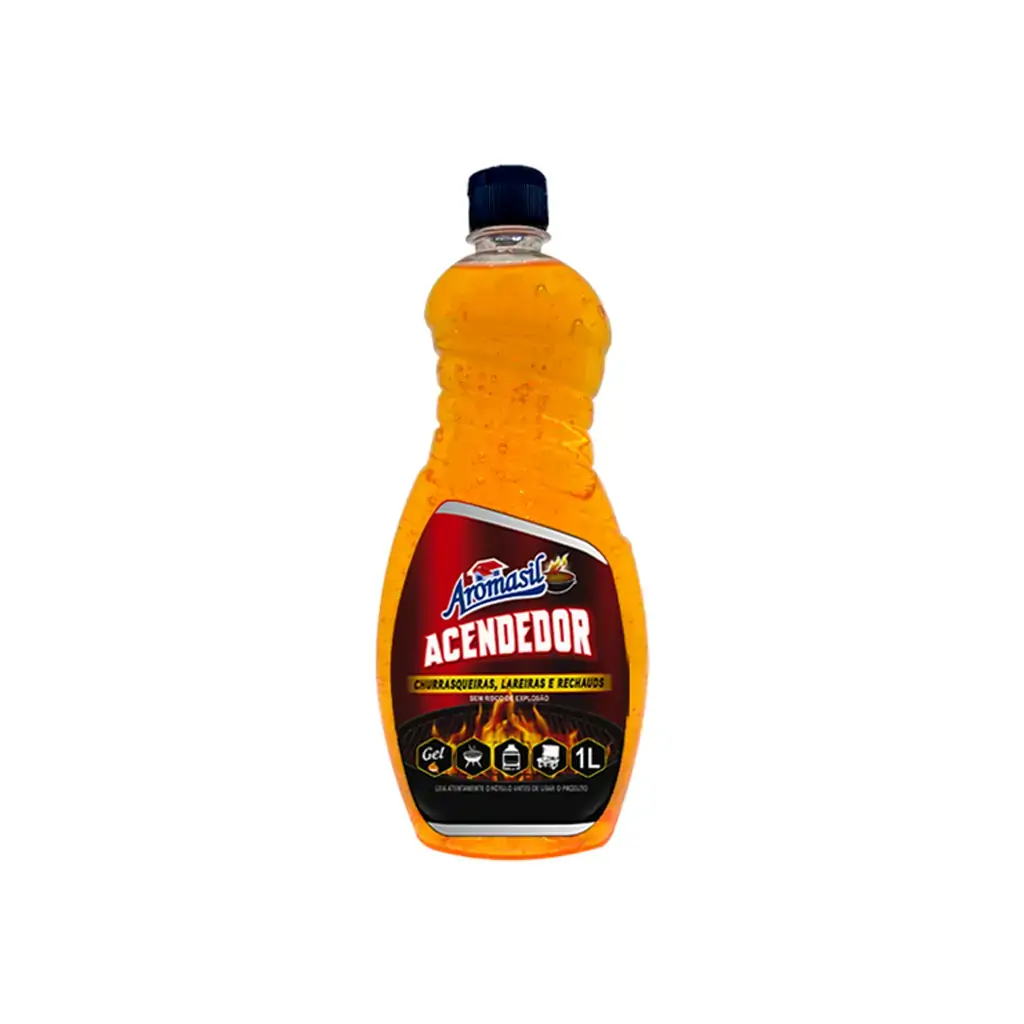 Acendedor Alcool Gel Aromasil 1l