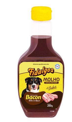 Molho Fidalgos Para Caes Sabor Bacon 250g