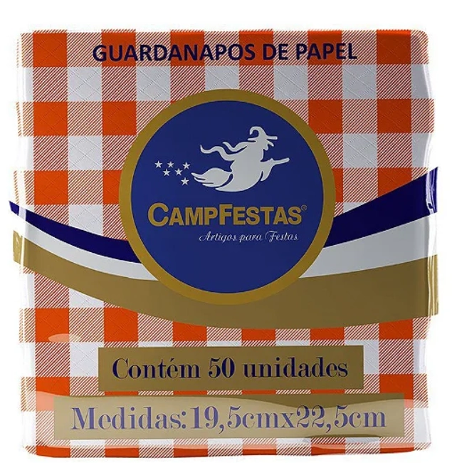 Guard 20x23 Xadrez Laran C/50 Camp Fest