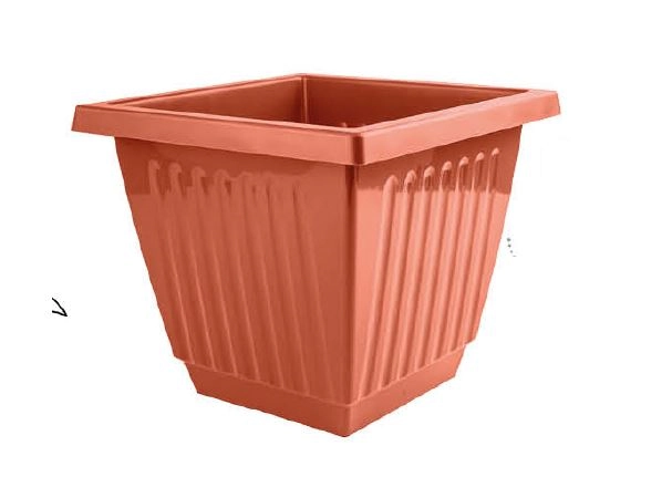 Vaso Quadrado Marrom N 27 9lt Ref.1997