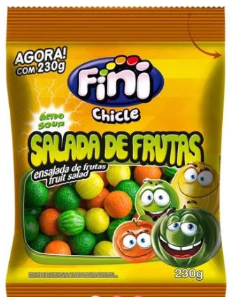 Doce Chicle Fini Salada De Frutas 230g