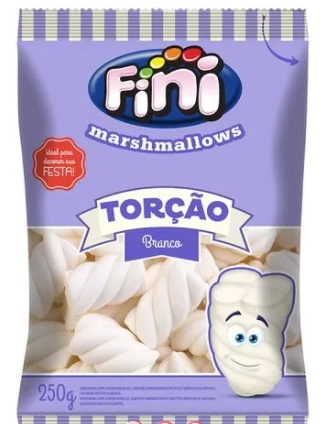 Marshmallow Fini 250g Branco