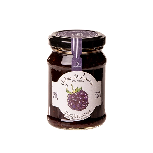 Geleia De Amora Myberries Sem Acucar Un 001
