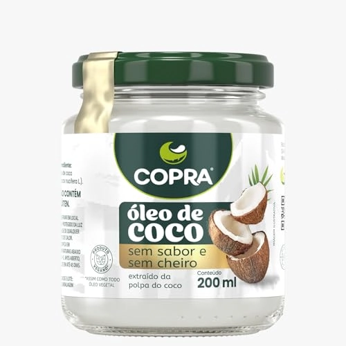 óleo De Coco Sem Sabor 200ml Copra