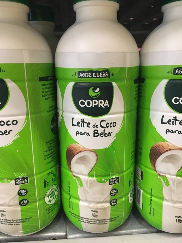 Leite De Coco Copra Para Beber Tradic 1l