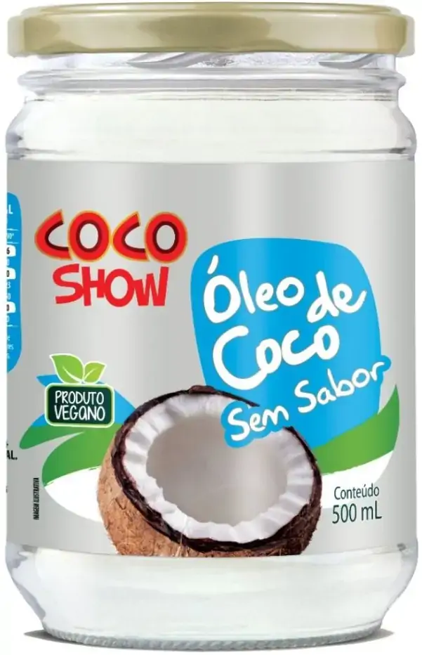 Oleo De Coco Sem Sabor Coco Show 500ml