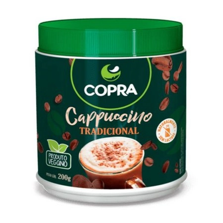 Cappuccino Copra Vegano 200g Tradicional