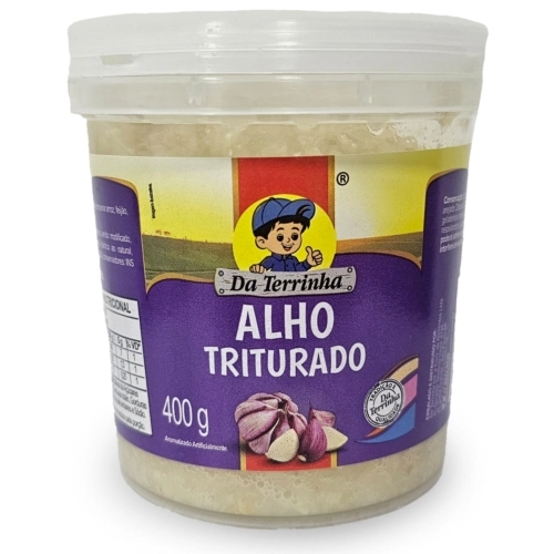 31304 Alho Triturado Da Terrinha 400 Gr Und