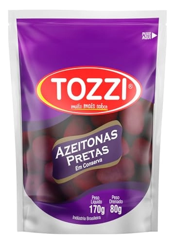 Azeitona Preta Tozzi C/caroco Sache 80g