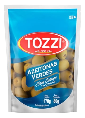 Azeitona Verde Tozzi S/caroco Sache 80g