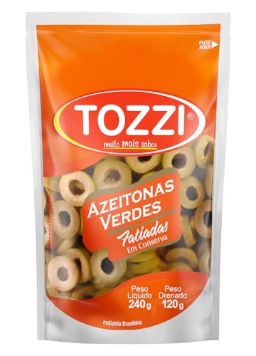 Azeitonas Verdes Sem Caroo Em Conservas Sach 120 G