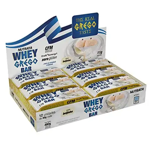 Bar Whey Grego Beijinho Nutrata 40g