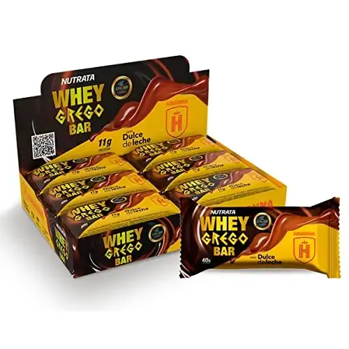 Bar Nutrata Whey Grego Doce De Leite 70g