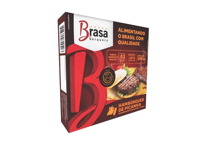 Hamb Costela Brasa Burguers Gourmet 300g