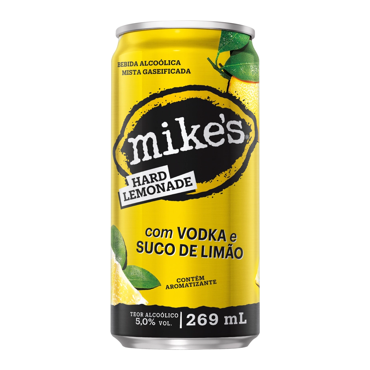 Bebida Mista Alcoólica Mikes Hard Lemonade Lata 269ml