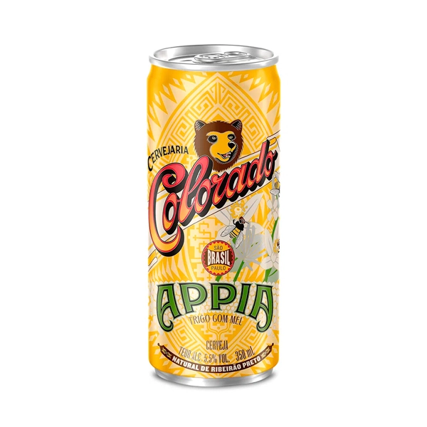 Cerveja Appia Colorado Lata 350ml