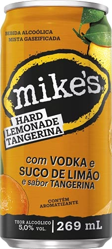 Bebida Mista Tangerina Mikes Hard Lemonade Lata 269ml