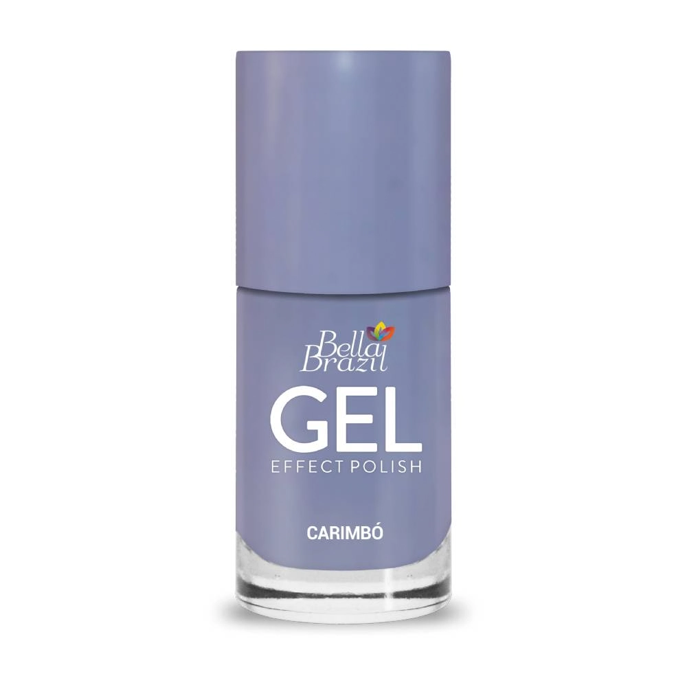 Esmalte Bella Brazil 800 Carimbo Azul Efeito Gel 8ml
