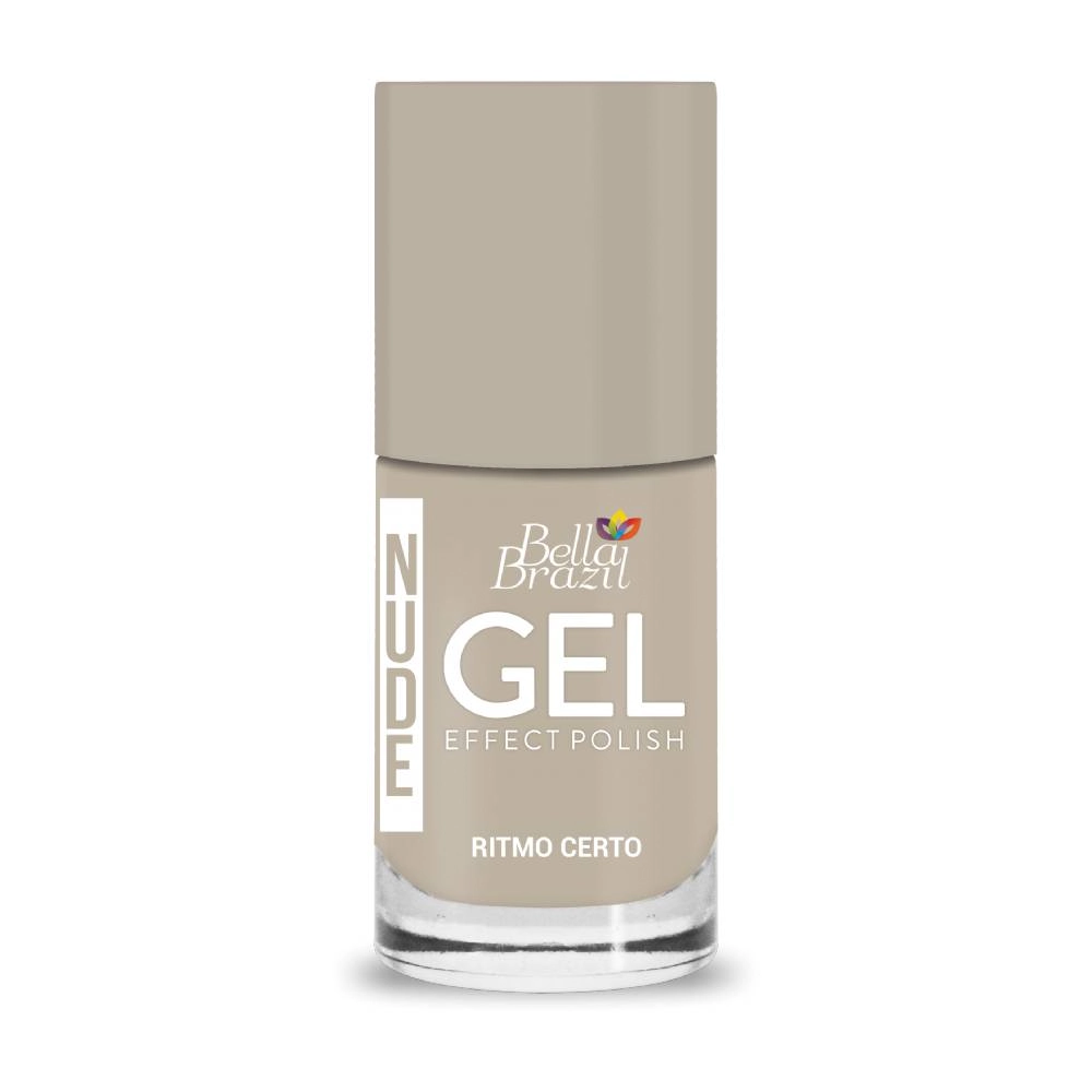 Esmalte Bella Brazil 818 Ritmo Certo Efeito Gel 8ml