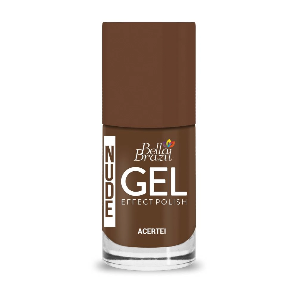 Esmalte Bella Brazil 823 Acertei Efeito Gel 8ml