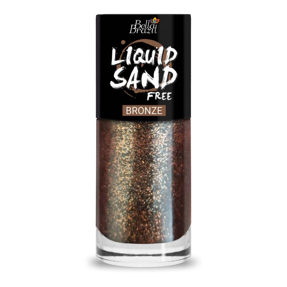 Esmalte Bella Brazil 1307 Bronze Marrom Sand 8ml