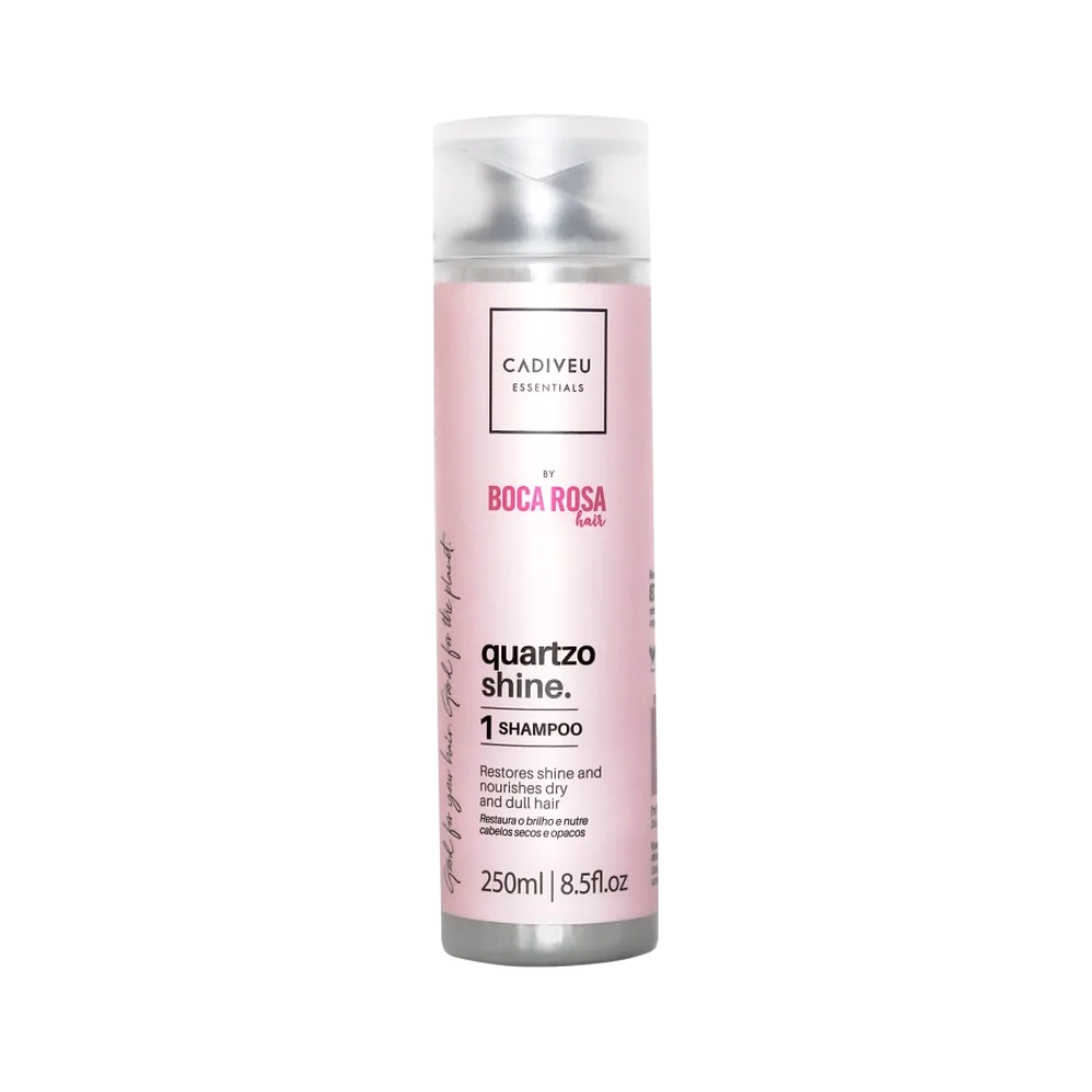Shampoo 250ml Boca Rosa Quartzo Shine Cadiveu