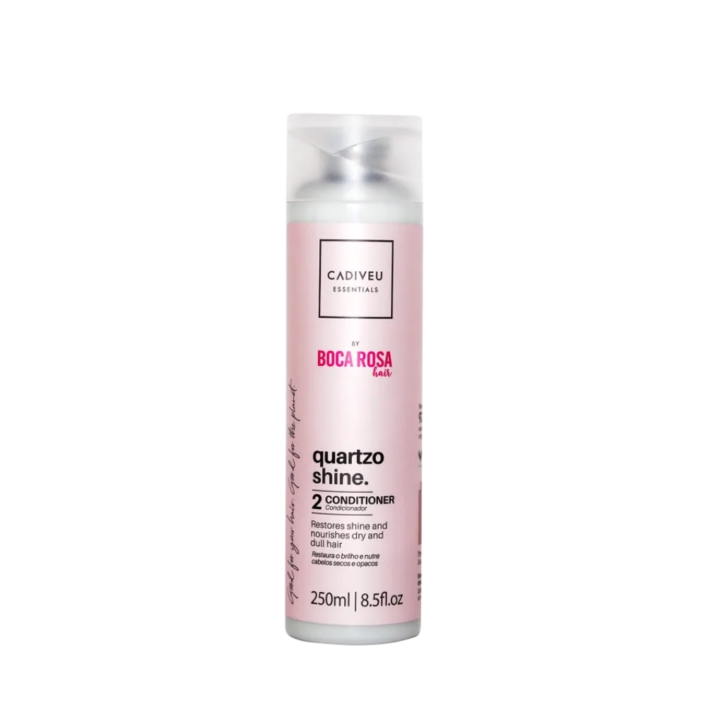 Condicionador 250ml Boca Rosa Quartzo Shine Cadiveu