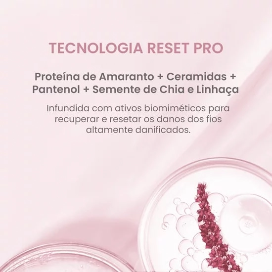 Cadiveu Prof Rs Proteina Fortalecedora Cond 200ml Lote: 1714/23 Validade: 13/07/26