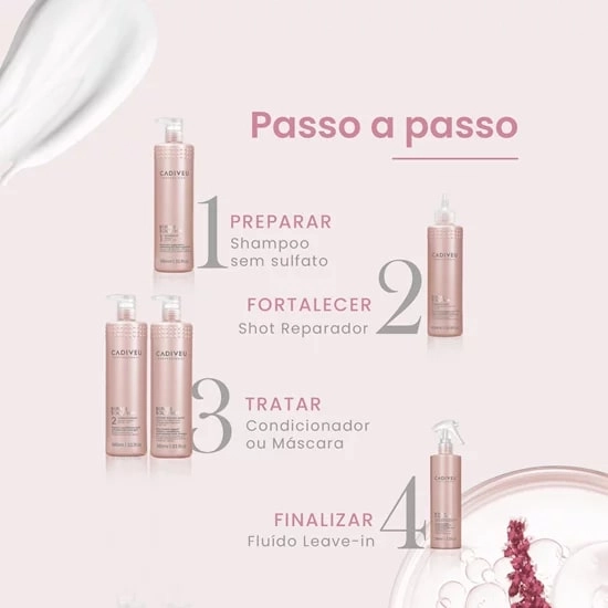 Shampoo 980ml Repair Solution Cadiveu