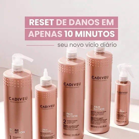 Condicionador 980ml Repair Solution Cadiveu
